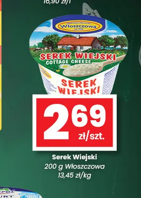 Serek wiejski Włoszczowa promocja w emma MARKET