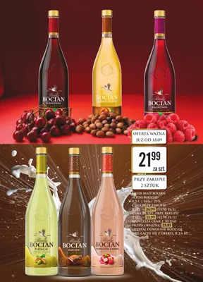 Likier Biały Bocian kukułki promocja w Dino