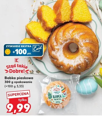 Babka piaskowa promocja w Kaufland