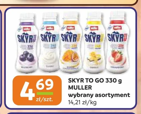 Skyr to Go Müller promocja w Społem Częstochowa