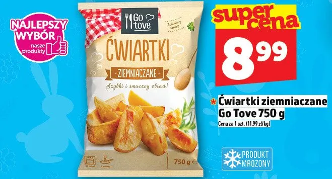 Ćwiartki ziemniaczane promocja w TOPAZ