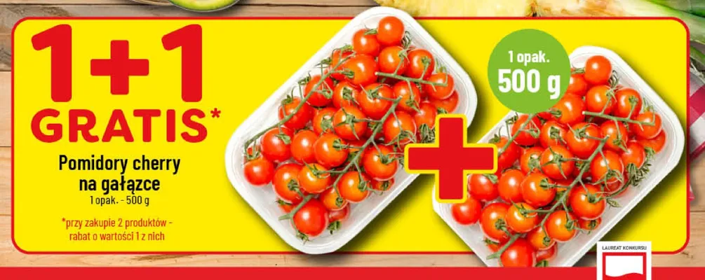 Pomidory cherry na gałązce promocja w POLOmarket