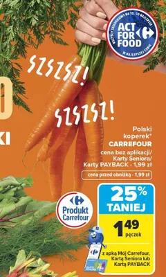 Koperek polski Carrefour promocja w Carrefour