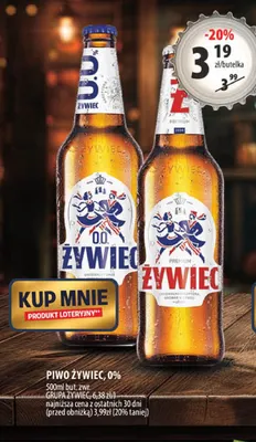 Piwo Żywiec promocja w Arhelan