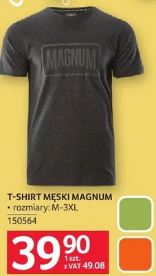 T-shirt męski Magnum promocja w Selgros