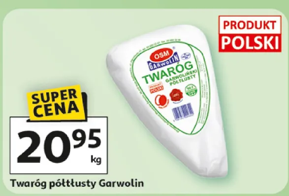 Twaróg półtłusty promocja w Auchan