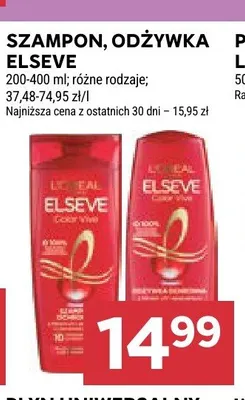 Szampon do włosów L'Oreal Elseve promocja w Stokrotka