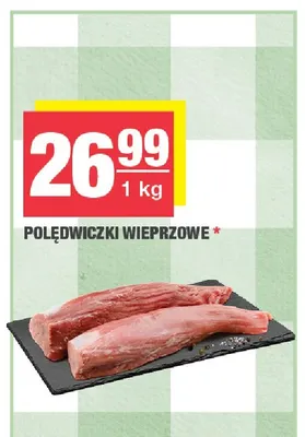 Polędwiczki wieprzowe promocja w SPAR