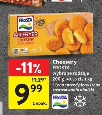 Cheesery Frosta promocja w Intermarche