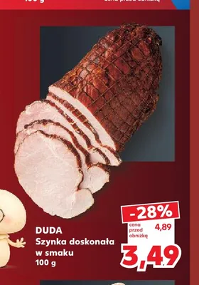Szynka doskonała w smaku Duda promocja w Kaufland