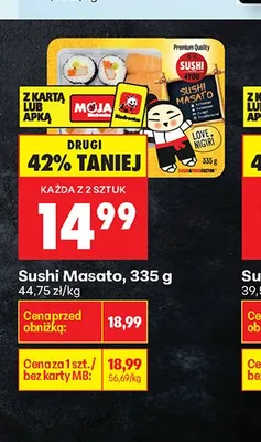 Sushi Masato promocja w Biedronka
