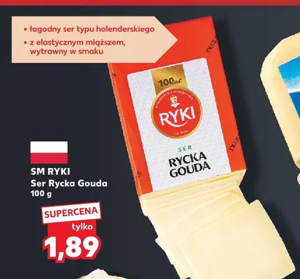 Ser Rycka Gouda SM Ryki promocja w Kaufland