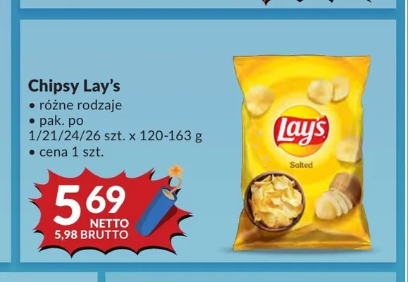 Chipsy Lay's promocja w Makro