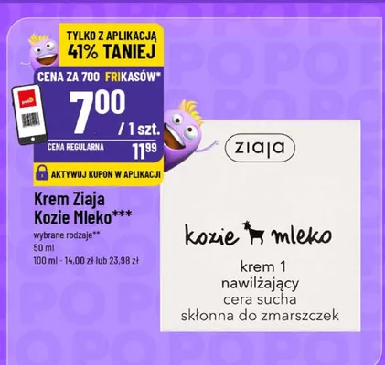 Krem Kozie Mleko promocja w POLOmarket
