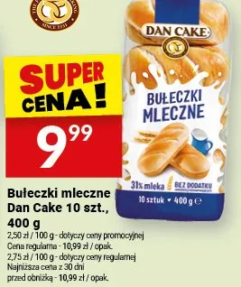 Bułeczki mleczne 10 szt. promocja w Twój Market