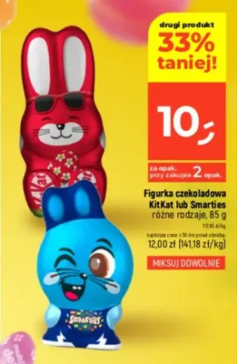 Figurka czekoladowa KitKat promocja w Dealz
