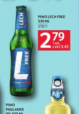 Piwo bezalkoholowe Lech Free promocja w Selgros