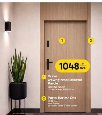 Portal Barista Oak promocja w Castorama