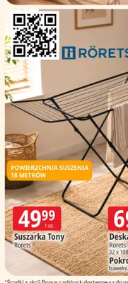 Suszarka na pranie Tony Rorets promocja w Leclerc