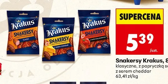 Snakersy klasyczne Krakus promocja w Biedronka