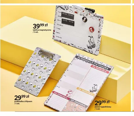 Planer tygodniowy Peanuts Snoopy promocja w Empik