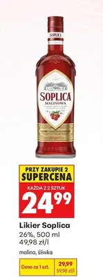 Likier malina promocja w Biedronka