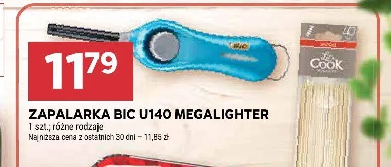 Zapalarka BIC U140 Megalighter promocja w Stokrotka