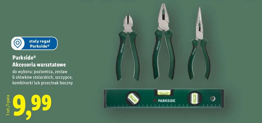 Akcesoria warsztatowe promocja w Lidl