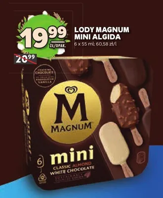 Lody mini Algida promocja w Stokrotka
