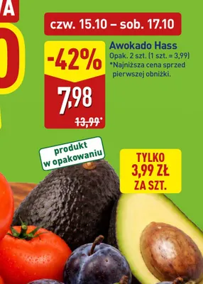 Awokado Hass promocja w Aldi