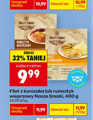 Rumsztyk wieprzowy Nasze Smaki promocja w Biedronka