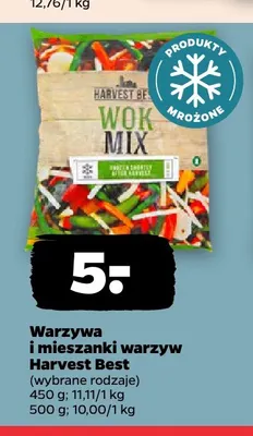 Warzywa i mieszanki warzyw Harvest Best promocja w Netto