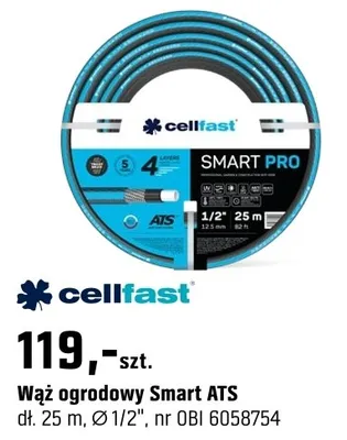 Wąż ogrodowy Smart ATS promocja w OBI