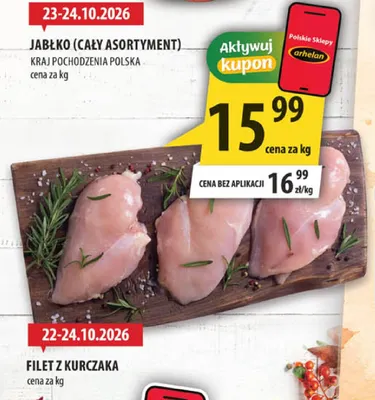 Filet z kurczaka promocja w Arhelan