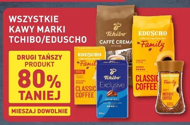 Kawa mielona Eduscho Family promocja w Aldi