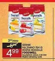 Sernik na zimno Foodwell promocja w Wafelek