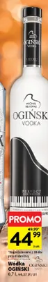 Wódka Ogiński promocja w Intermarche