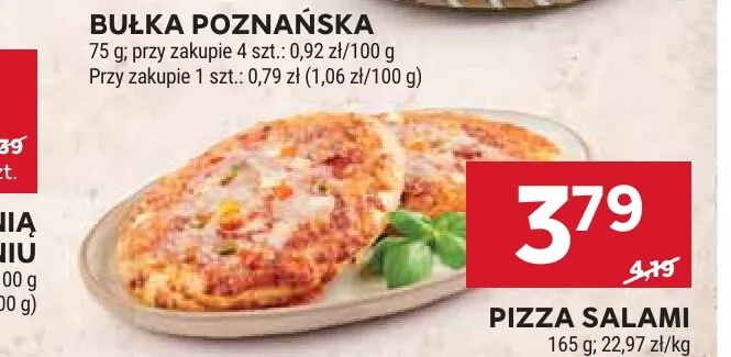 Pizza Salami promocja w Stokrotka