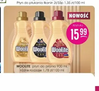 Płyn do prania Woolite promocja w Drogerie Jasmin