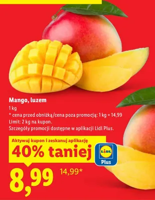 Mango luzem promocja w Lidl