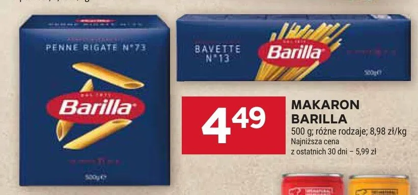 Makaron promocja w Stokrotka