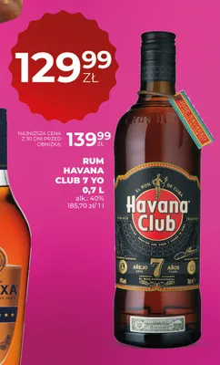 Rum Havana Club 7 YO promocja w Duży Ben