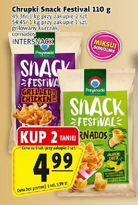 Chrupki Snack Festival grilowany kurczak promocja w Prim Market