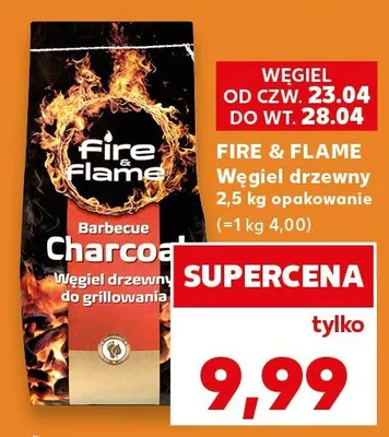 Węgiel drzewny promocja w Kaufland
