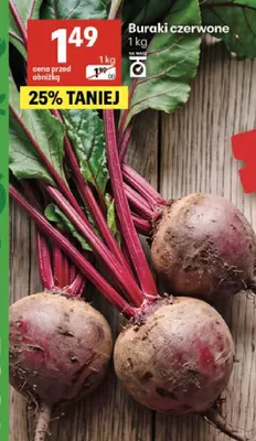 Buraki czerwone promocja w Delikatesy Centrum