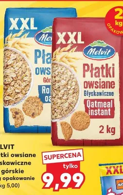 Płatki owsiane górskie promocja w Kaufland
