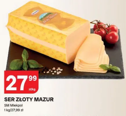 Ser żółty mazur promocja w Chorten