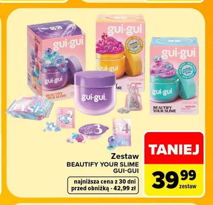 Zestaw Beautify Your Slime Gui-Gui promocja w Carrefour