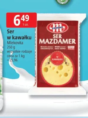 Ser Mazdamer w kawałku Mlekovita promocja w Leclerc
