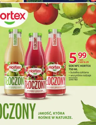 Sok NFC Hortex promocja w Selgros
